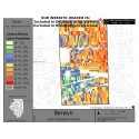 M011-Berwyn, Latino Population Percentages, by Census Blocks, Census 2010