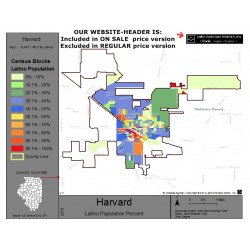 M011-Harvard, Latino Population Percentages, by Census Blocks, Census 2010