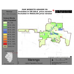 M011-Marengo, Latino Population Percentages, by Census Blocks, Census 2010