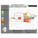 M011-Melrose Park, Latino Population Percentages, by Census Blocks, Census 2010