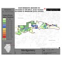M011-Montgomery, Latino Population Percentages, by Census Blocks, Census 2010