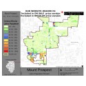 M011-Mount Prospect, Latino Population Percentages, by Census Blocks, Census 2010