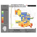 M011-Northlake, Latino Population Percentages, by Census Blocks, Census 2010