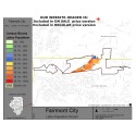 M111-Fairmont City, Latino Population Percentages, by Census Blocks, Census 2010