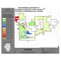 M111-LaSalle, Latino Population Percentages, by Census Blocks, Census 2010