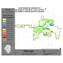 M111-Marengo, Latino Population Percentages, by Census Blocks, Census 2010