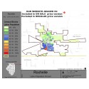 M111-Rochelle, Latino Population Percentages, by Census Blocks, Census 2010