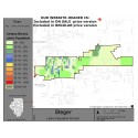 M111-Steger, Latino Population Percentages, by Census Blocks, Census 2010