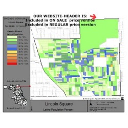 M61-LINCOLN SQUARE, Latino Population Percentages, by Census Blocks, Census 2010