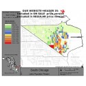 M61-SOUTH CHICAGO, Latino Population Percentages, by Census Blocks, Census 2010