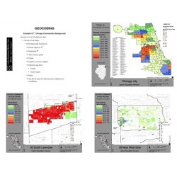 M510_Geocoding Sample Collage_01, Chicago Communities, Census 2010