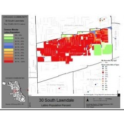M512_Geocoding Sample_01, South Lawndale, Chicago Community. Census 2010