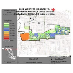 M81-Ward 38, Latino Population Percentages, by Census Blocks, Census 2010