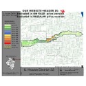 M41-IL House District 32, Latino Population Percentages, by Census Blocks, Census 2010