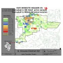 M41-IL House District 62, Latino Population Percentages, by Census Blocks, Census 2010