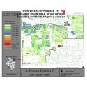 M41-IL House District 7, Latino Population Percentages, by Census Blocks, Census 2010