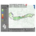 M51-IL Senate District 16, Latino Population Percentages, by Census Blocks, Census 2010